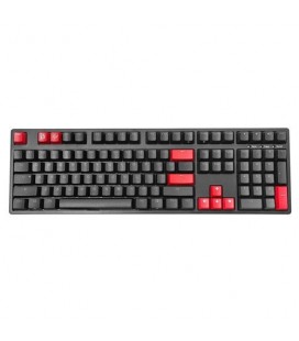 Ducky 11-Key PBT Doubleshot Color Keycap Set - Carmine Red