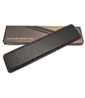 Ducky TKL Leather Wrist Rest with Red Stitching
