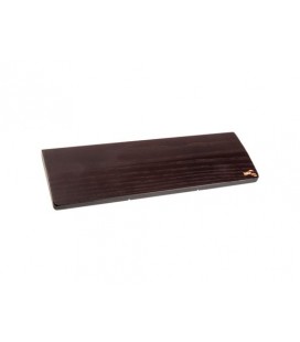 Glorious Keyboard palm rest, TKL, wood - black-brown