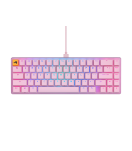 Glorious GMMK 2 Pink Mechanical RGB Keyboard 65% Fox Switches US Layout